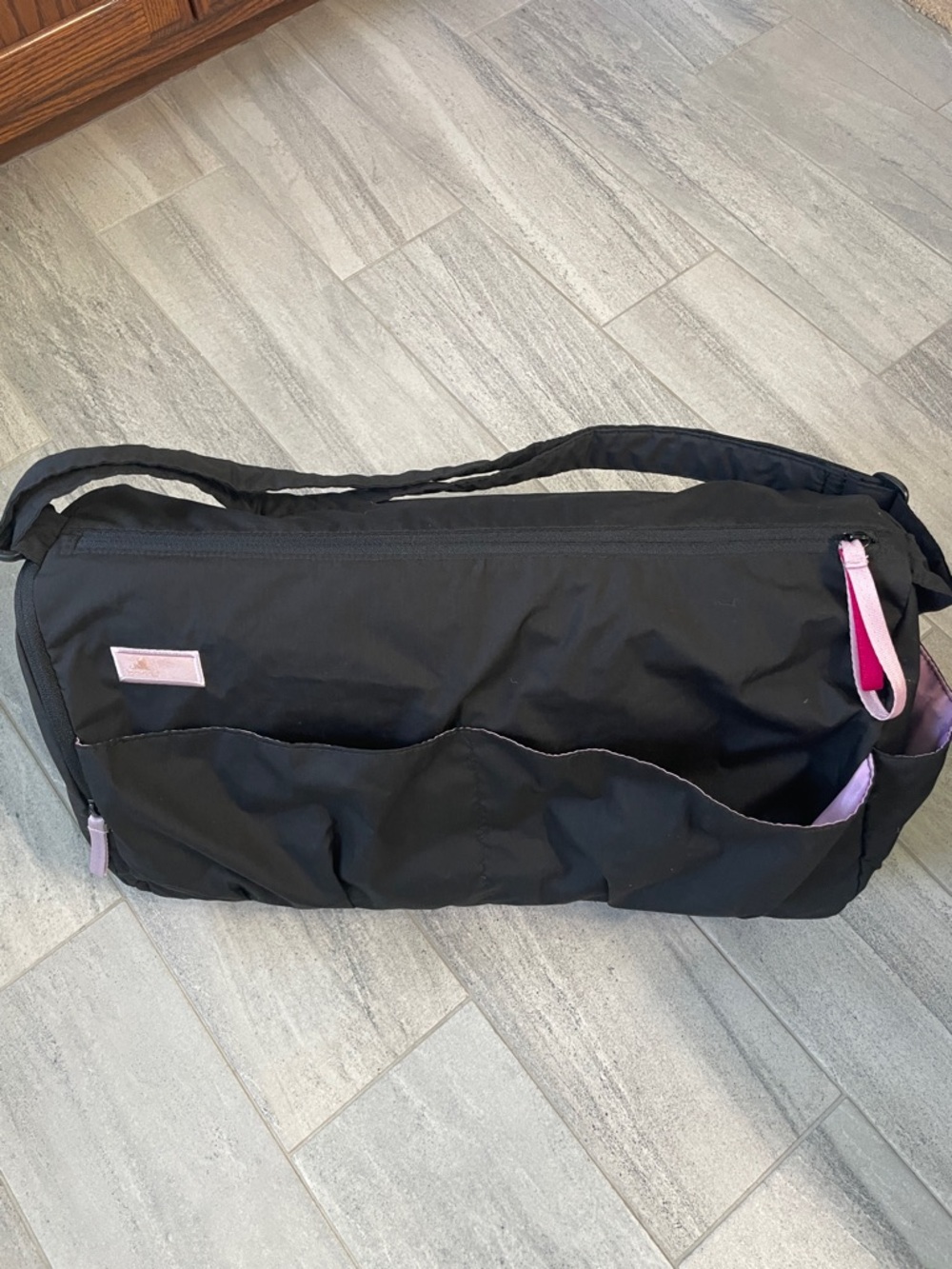 Adidas Bag with Pink Accents